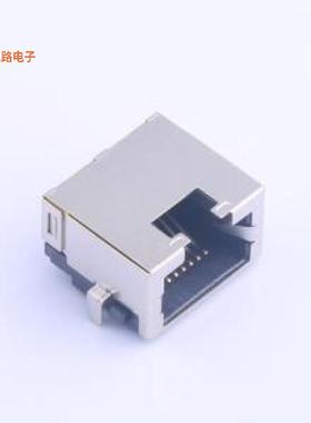 MJ88H-B011-HLRV1-1P -原装[带壳H=8.8以太网(RJ45 RJ11)
