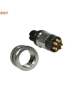 858-008-20TRLS4 -[全新M12 8P A-CODE FEMALE BRASS/TIN S]