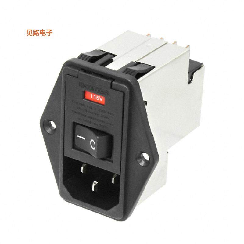 1-6609929-5 -原装[PWR ENT MOD RCPT IEC320-C14 PNLIEC