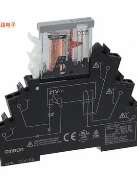 G2RV-SR500 DC24 -原装[RELAY GEN PURPOSE SPDT 6A 24VDIN 轨道