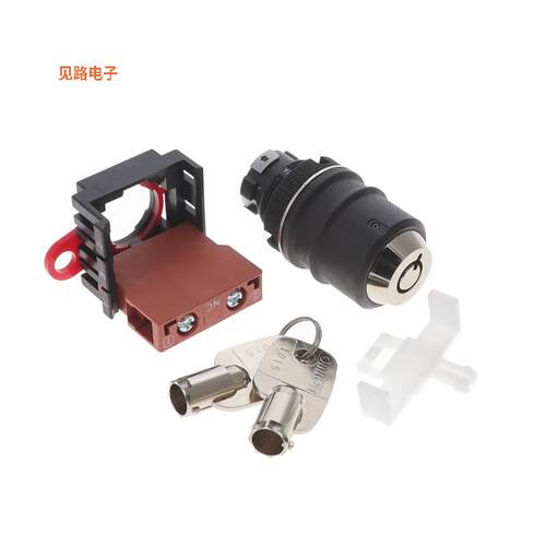 A22TK-2RL-01-K15 -[全新SWITCH KEYLCK 2POS SPST 10A 110V]