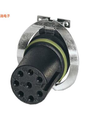 1412008 -原装[CONN FMALE INSERT 8POS SOLDER插件，母插口