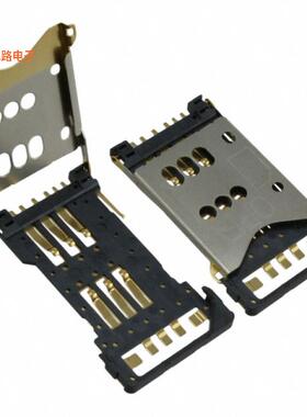 SF7W006S4ER1500 -原装[CONN SIM CARD R/A SMDSIM 卡