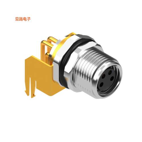 54-00274 -[全新M8 A-CODE 4POS RCPT PANEL MOUNT]