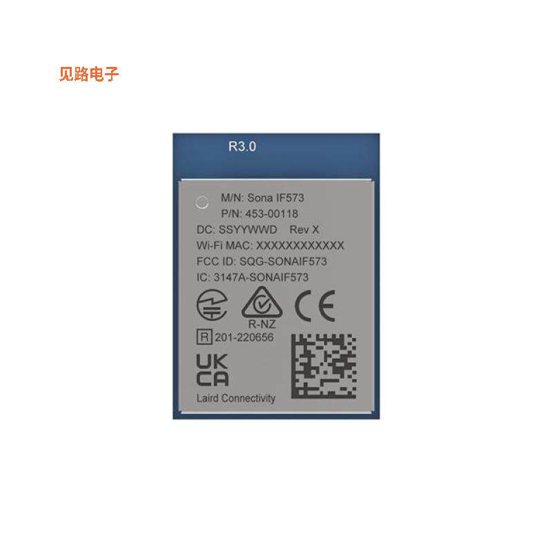 453-00118R -[全新RF TXRX MOD BT I CHIP MHF4 SMD]