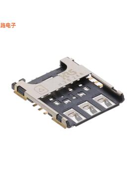 KP13CH-6S-SF(800) -原装[CONN NANO SIM CARD R/A SMDNANO SIM
