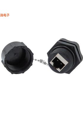 WBRJC6A-FF -[全新C6A IP68 RJ45 COUPLER BULKHEAD]