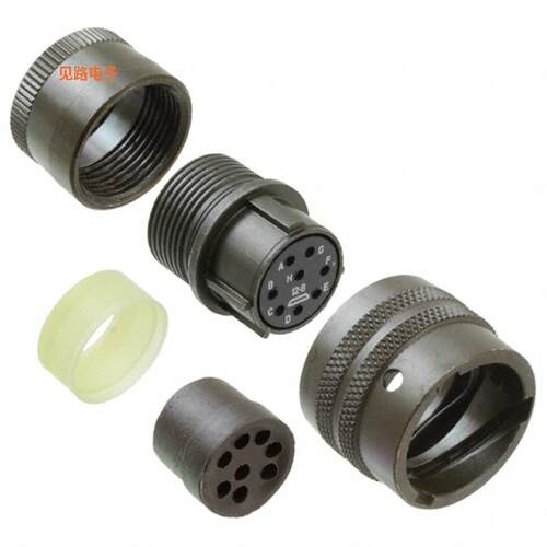 PT06E-12-8S -[全新CONN PLUG FMALE 8P GOLD SLDR CUP]