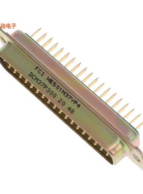 DCM37P300 -原装[CONN D-SUB PLUG 37POS VERT SLDRD-Sub