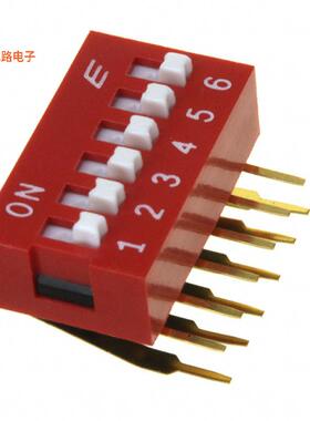 KAS2106E -原装[SWITCH SLIDE DIP SPST 0.025A 24VSPST