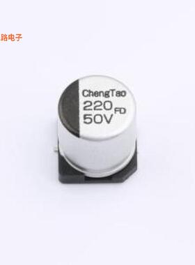 FD1H221M1010 -[原装贴片型铝电解SMD,D10xL10.5mm