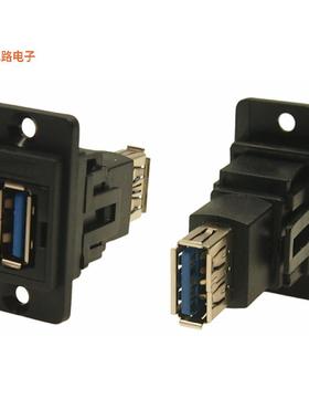 CP30705N -[全新DUALSLIM USB3.0 A-A BLACK PLASTI]