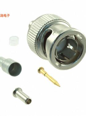 221185-8 -[全新CONN BNC PLUG STR 75 OHM CRIMP]