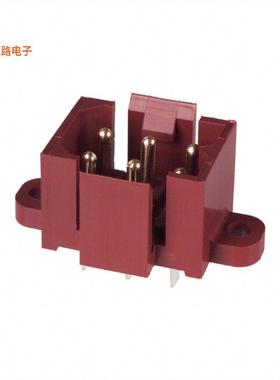 1-207158-0 -[全新CONN HEADER VERT 6POS 5MM]