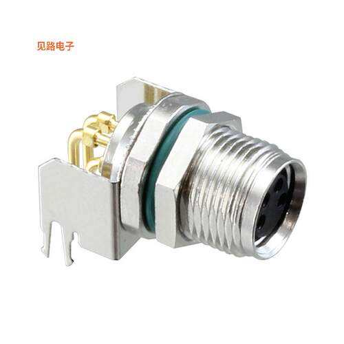 M8S-04PFFR-SF8001 -[全新CONN RCPT FMALE 4POS GOLD SOLDER]