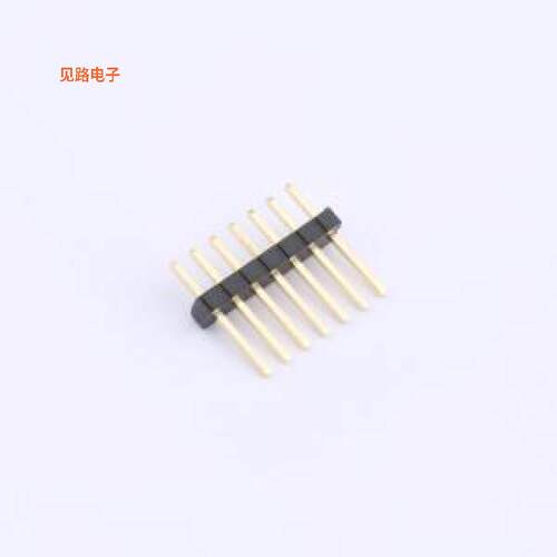 X1311WV-07J-C40D24 -[(X1311)1.27单排单塑插件,P=1.27mm排针