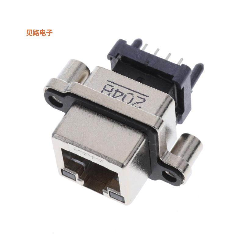 MRJ5484MF -原装[CONN MOD JACK 8P8C VERT UNSHLD插孔