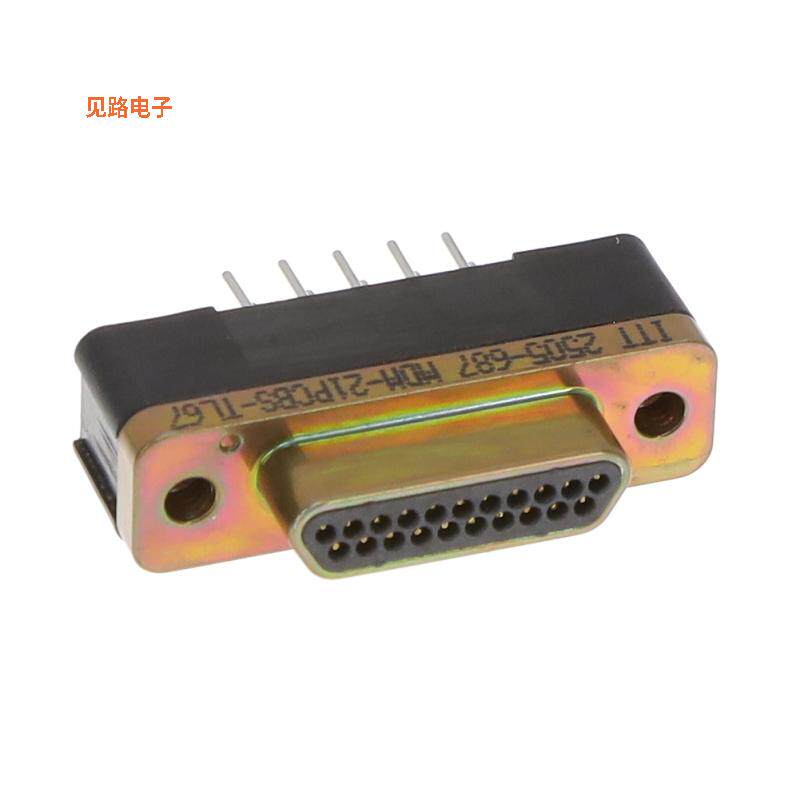 MDM21PCBSTL67 -[全新CONN MICRO-D PLG 21P PNL MT SLDR]