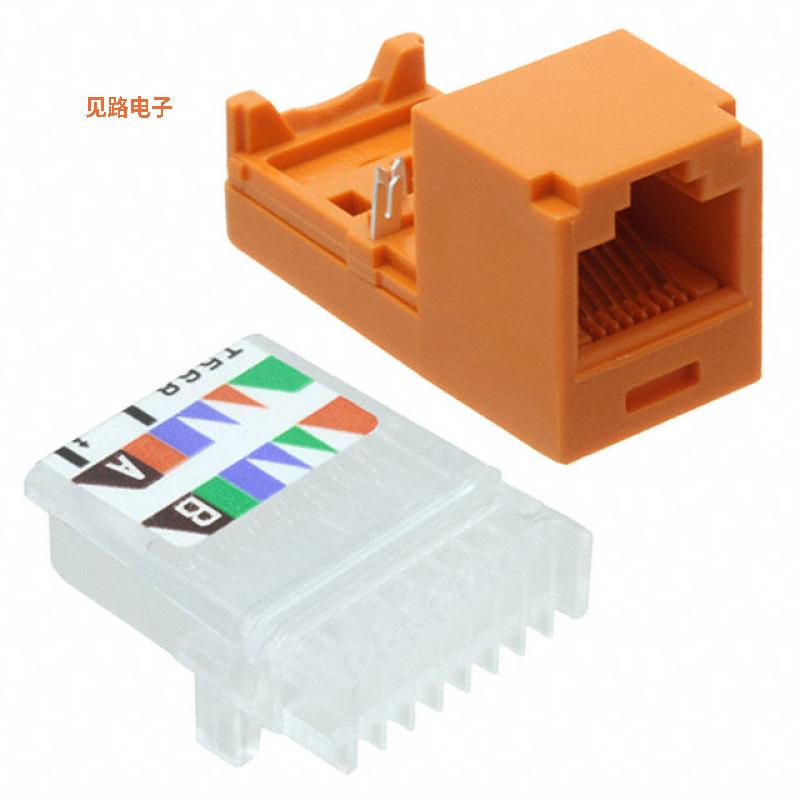 CJ588ORY -原装[CATEGORY 5E, RJ45, LEADFRAME, 8-插孔