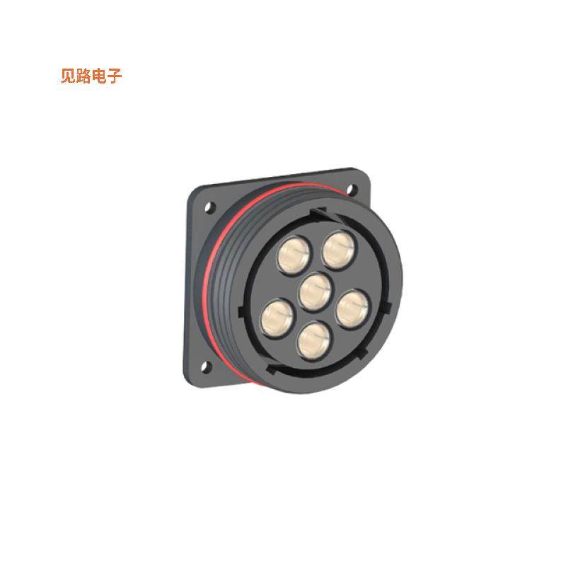 PXP9052/06/S -[全新RCPT FLANGE MNT 6POS W/SKT 1/0]