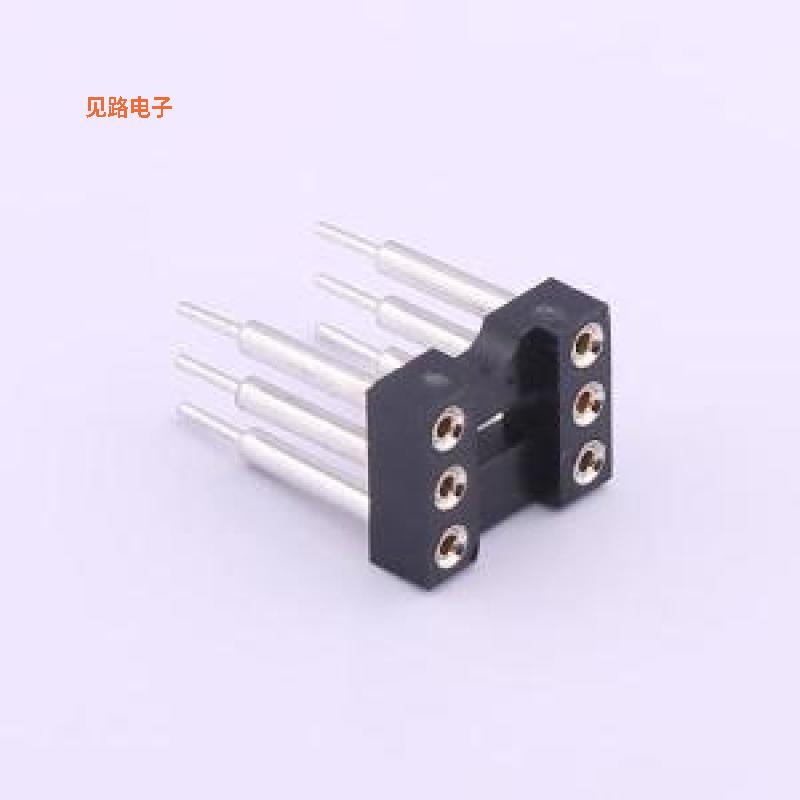 IC254V-12-06P-1370B -[原装IC/晶体管插座DIP-6