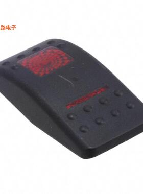 VVASC00-000 -[全新CAP ROCKER RECT BLK/RED LENS]