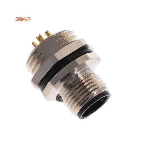 ALBKM12-FMBR5-SL -[全新BULKHEAD CONN. M12 FRONT MT. 5-P]