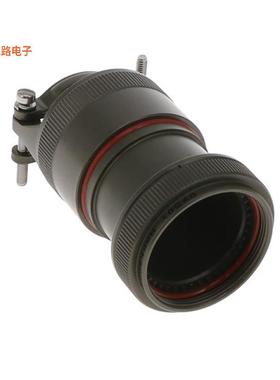 A850491823W08 -[全新CONN BACKSHLL W/CLMP SZ23 H OLIV]