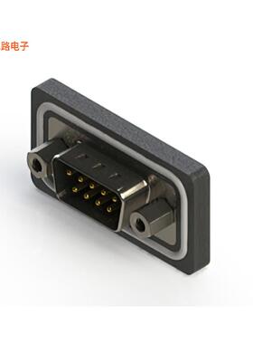 629-W09-240-012 -[全新CONN D-SUB PLUG 9POS R/A SOLDER]