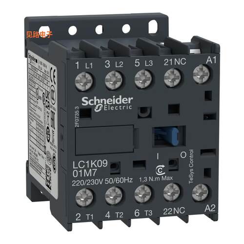 LC1K0901B7 -[全新3P CONTACTOR 9A AC3 4KW 1NC 24VA]