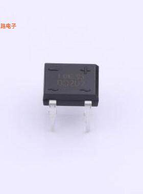 DB207 -[原装BRIDGE RECT 1PHASE 1KV 2A DBDB-1