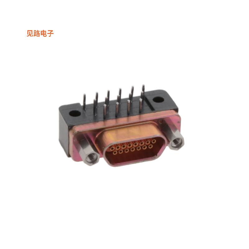 MDM-15SCBRM7 -[全新CONN MICRO-D RCPT 15POS R/A SLDR]