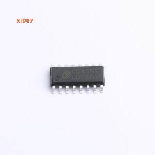 CD4051 -[原装模拟/多路复用器SOP-16