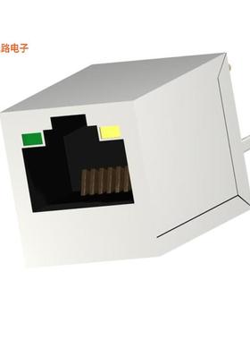 SCNRJ-88GGMSNGY-486HSOVTH -原装[CONN JACK 1PORT PCBRJ45