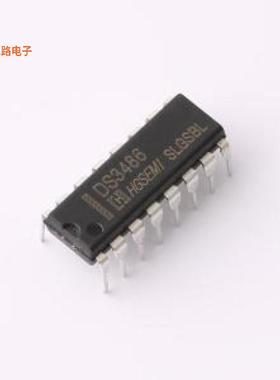 DS3486N -[四路DIP-16IC TRANSCEIVER 0/4 16PDIP