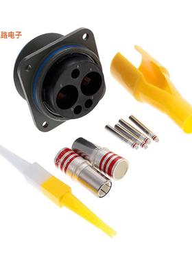 MS3452W32-1S -[全新CONN RCPT FMALE 5POS GOLD CRIMP]