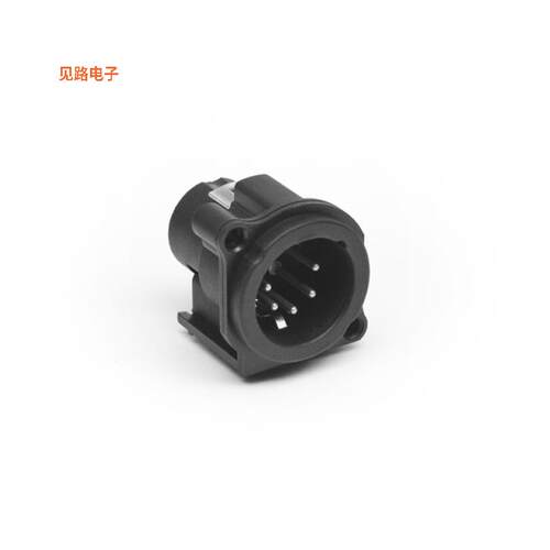 AC5MAV-AU-B -[全新CONN RCPT MALE XLR 5P GOLD SLDR]