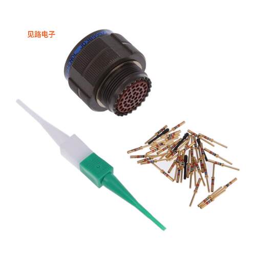 D38999/26WD35PA -[全新CONN PLUG MALE 37POS GOLD CRIMP]