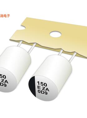 EEH-AZA1E331B -原装[CAP ALUM HYBRID 330UF 20% 25V TH混合物