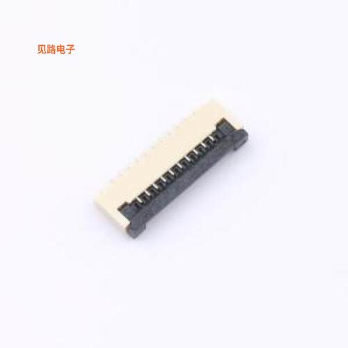 1.0-10P XGXJ-H2.0 -[原装FFC/FPCSMD,P=1mm,卧贴