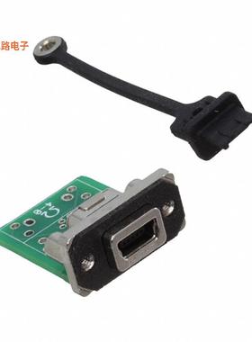MUSBBA5135 -原装[CONN RCPT USB2.0 MINI B PNL MNTUSB