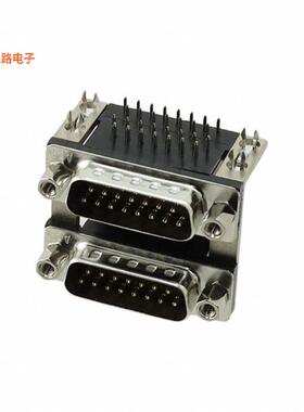 L17H2330131 -[全新CONN D-SUB PLUG 15POS R/A SLDR]