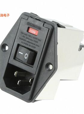 3-6609929-4 -原装[PWR ENT MOD RCPT IEC320-C14 PNLIEC