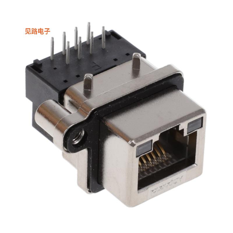 MRJ5380P1 -原装[CONN MOD JACK 8P8C R/A UNSHLD插孔