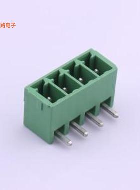 1803293 -[原装TERM BLOCK HDR 4POS 3.81MM弯插,P=3.81mm