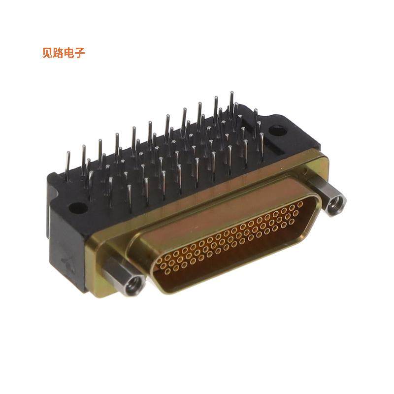 M83513/14-G02CP -[全新CONN MICRO-D RCPT 51POS R/A SLDR]