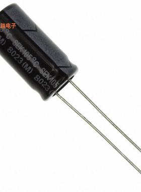 SEK221M063ST -原装[CAP ALUM 220UF 20% 63V RADIAL TH220 F