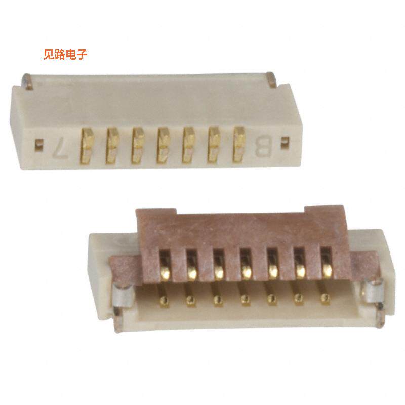 FH19C-7S-0.5SH(10) -[全新CONN FFC BOTTOM 7POS 0.5MM R/A]