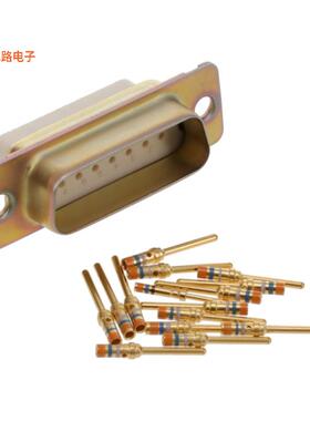 M24308/4-2F -原装[CONN D-SUB PLG 15P PNL MNT CRIMPD-Sub