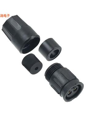 5182-2SG-324 -[全新CONN RCPT FMALE 2P GOLD SLDR CUP]